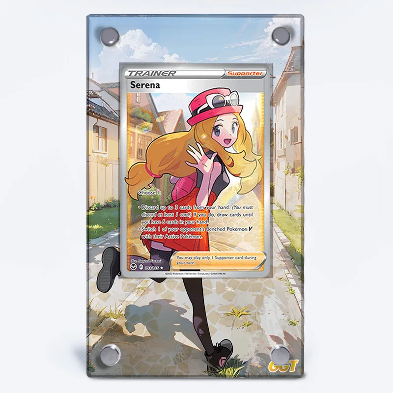 Pokemon Serena Extended Drawing Card Brick PTCG Acrylic Card Display Stand: A Collector's Ultimate Showcase Solution Pokemon Serena Extended Drawing Card Brick PTCG Acrylic Card Display Stand: A Collector's Ultimate Showcase Solution