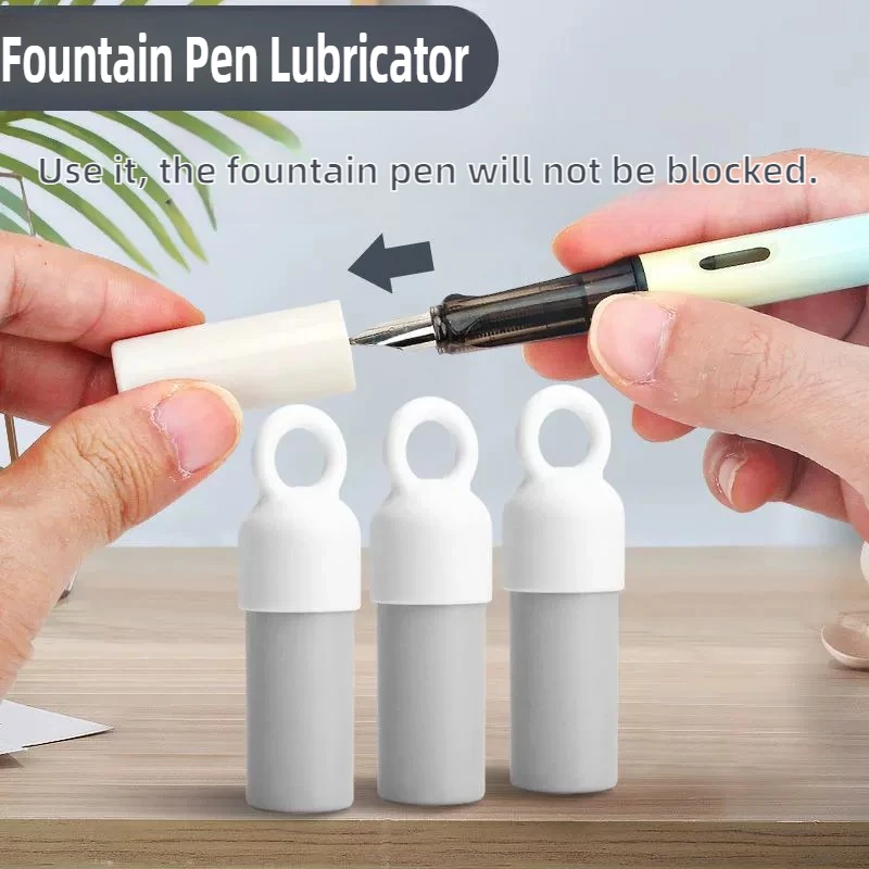 Fountain Pen Lubricator Tip Wet Cleaner Prevent Dry Ink Blockage No-wash Replenishment Liquid School Office Supplies Stationery