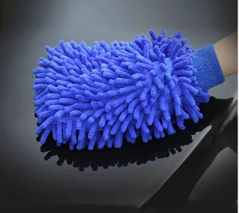

Double-sided Chenille Waterproof Gloves Microfiber for Cars Car Wash Detailing Tools Washing Accessories Car Cleaning Towel
