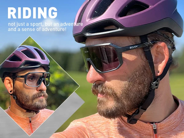 SCVCN Photochrome Männer Radfahren Gläser Sonnenbrille UV400 Brillen Outdoor Sport MTB Goggle Fahrrad Frauen Reiten Wandern Sonnenbrille – Detail 1