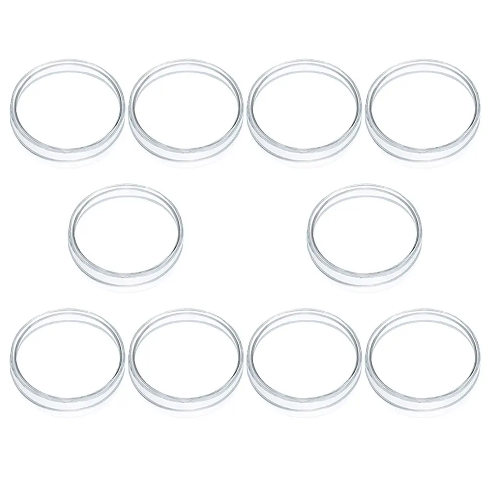 

10pcs Plastic Petri Dish 100mm Clear Culture Plates Specimen Containers Lab Equipment Heat Resistant Lightweight Tools