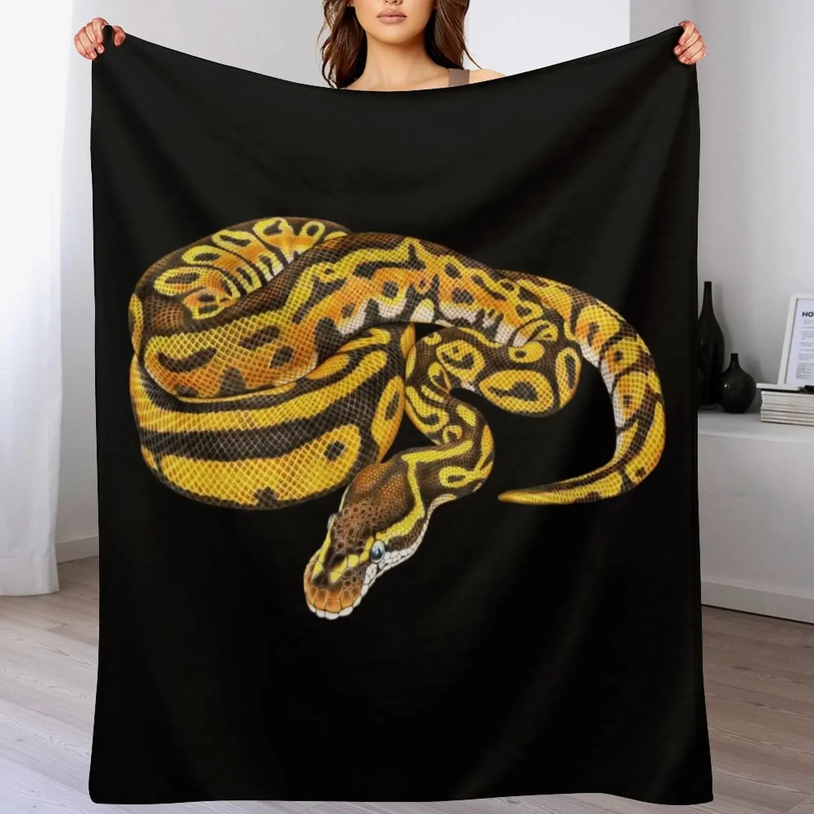 

Ball Python Throw Blanket Designers Retros Bed Fashionable Decorative Sofa Blankets