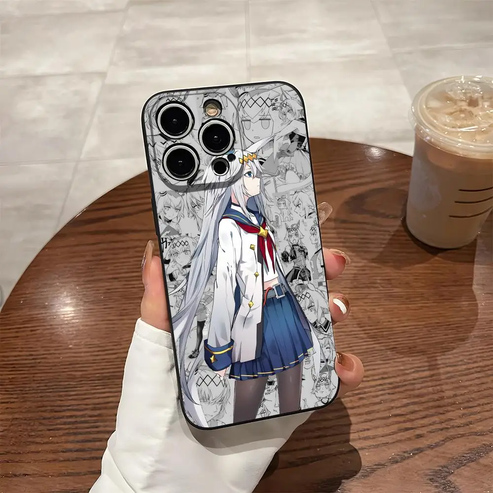 Uma M-Musume Pretty D-Derby Phone Case For IPhone 17 Air 16 E Pro Max 15 14 13 Mini 12 Pro 11 Max Plus Black Soft Shell Uma M-Musume Pretty D-Derby Phone Case For IPhone 17 Air 16 E Pro Max 15 14 13 Mini 12 Pro 11 Max Plus Black Soft Shell