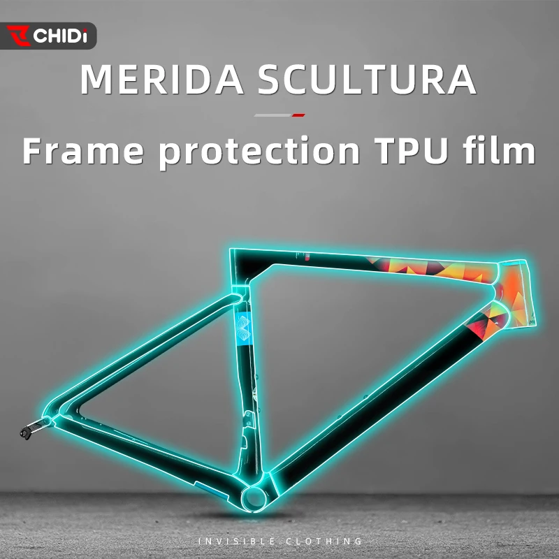 Bike fully painted protective film, bike accessories, full body protection, the best protection,For MERIDA SCULTURA 6000 4000