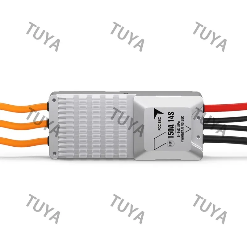 ESC V150A 14S Supply PWM CAN Protocol No BEC Lipo Uav Drone ESC UAV Drone Multi-Copter ESC