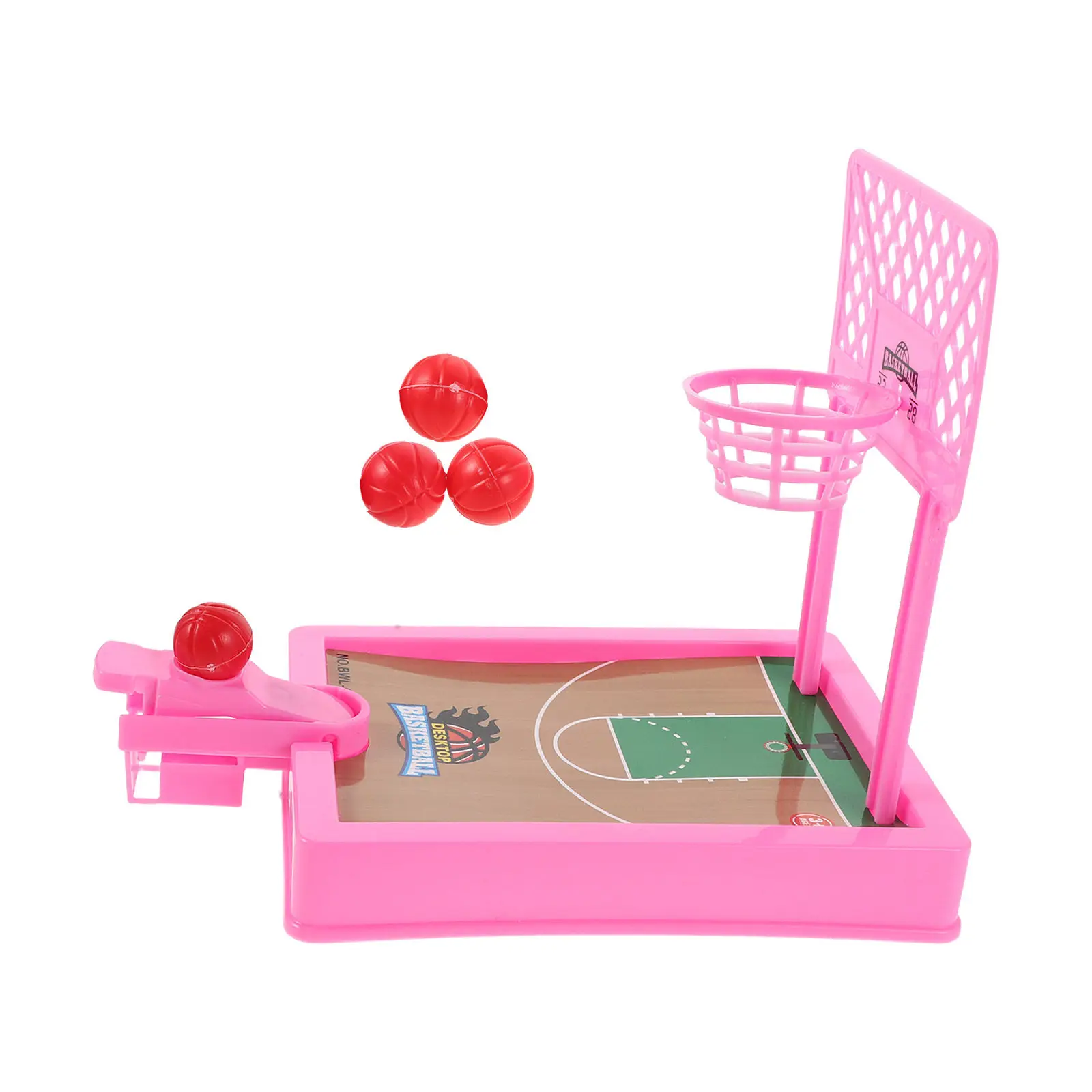 

1 Desktop Basketball Game with LED Light Scoreboard Interactive Mini Hoop for Office Home Entertainment Skill Challenge Game