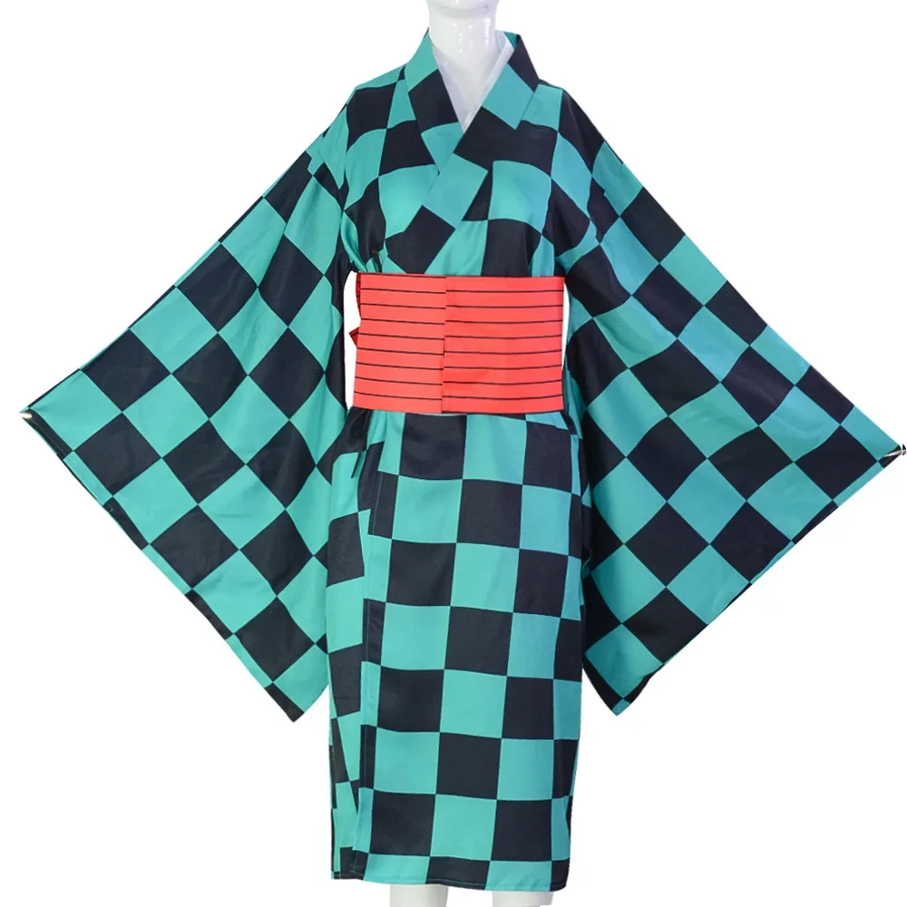 Uniforme de Cosplay Anime Agatsuma Zenitsu pour hommes et femmes, Kamado Tanjirou Hashibira Inosuke, Costume Kimono