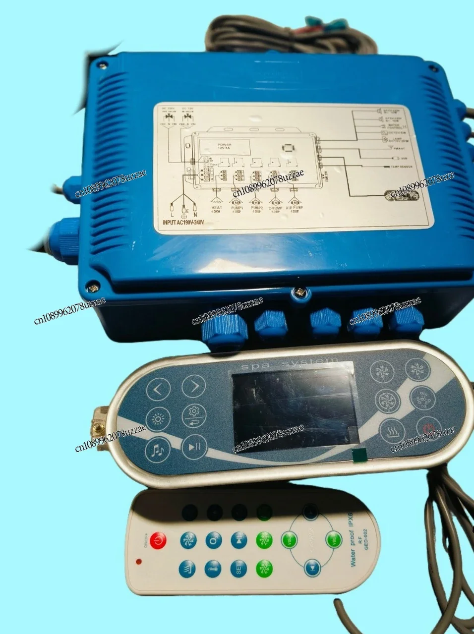 Pool And Bathtub Circulation Controller Constant Temperature Massage Filter System For Spa And Hot Spring Pool