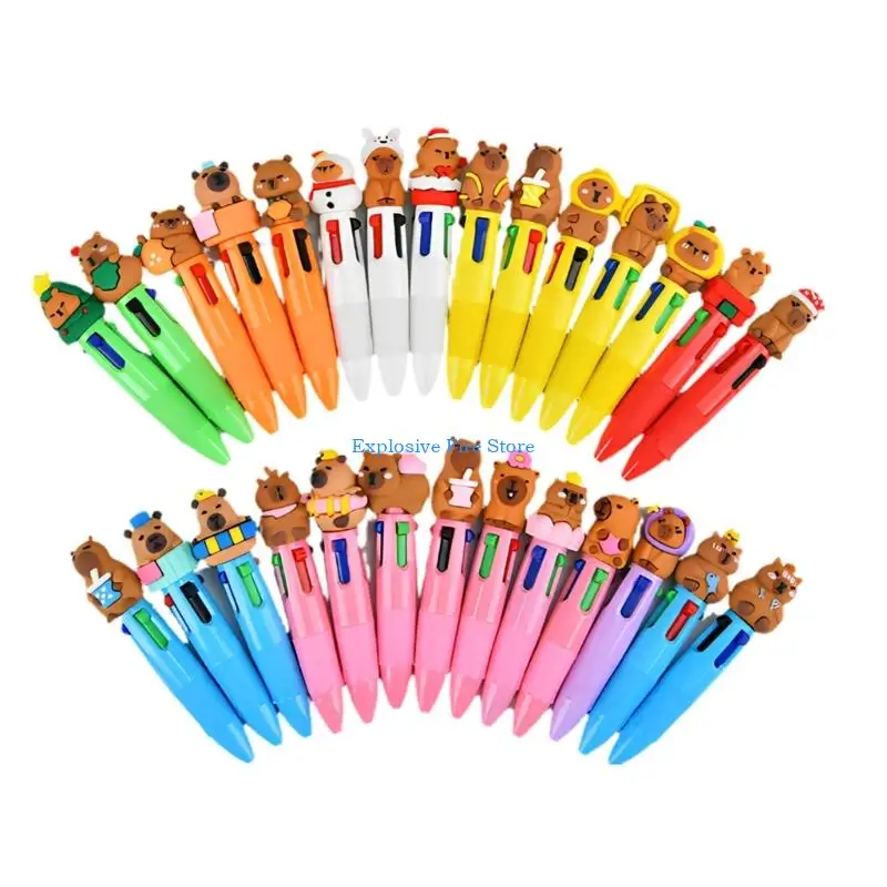 C4DB Colorful Styled Ballpoint Pen Set Perfect For Journaling And Doodling