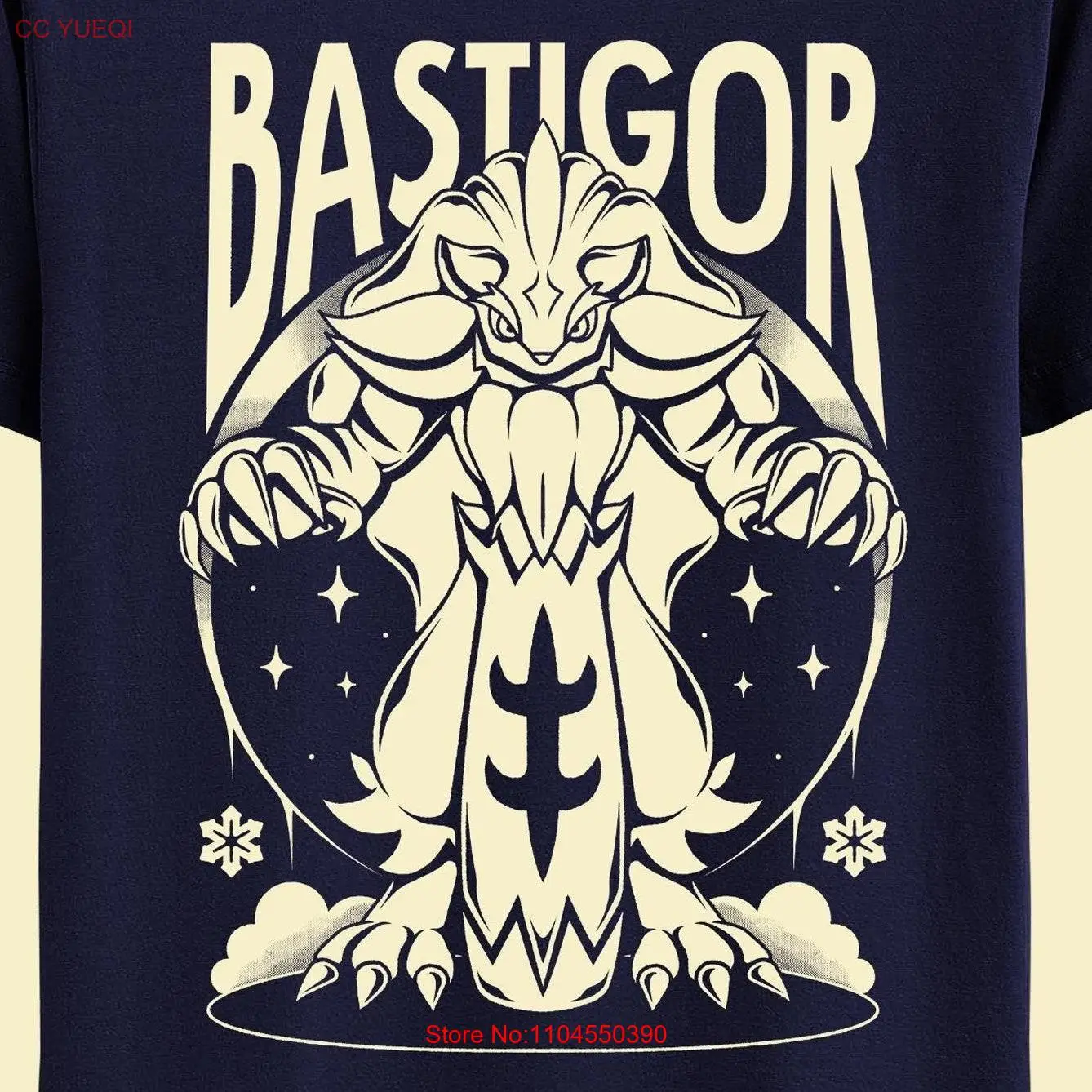 Bastigor T shirt Palworld Feybreak Ice Elemental Pal Survival Crafting Game Video Gaming Farming long or short sleeves