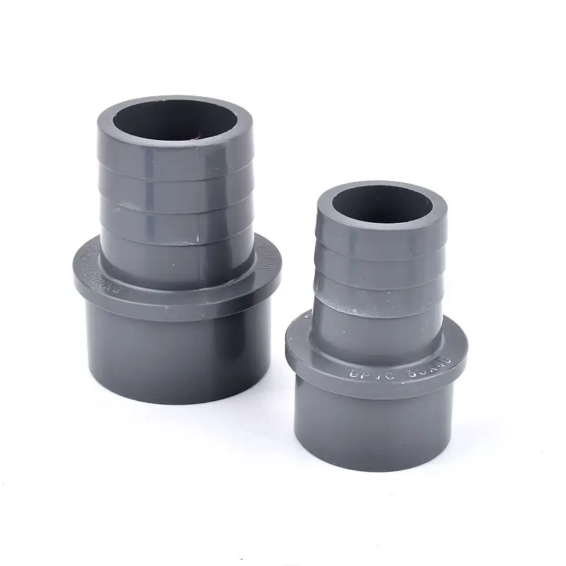 2Pcs Big Size PVC Pagoda Hose Connector OD 50-40mm 63-50mm Aquarium Fish Tank Garden Irrigation Water Pipe Jionts Fittings