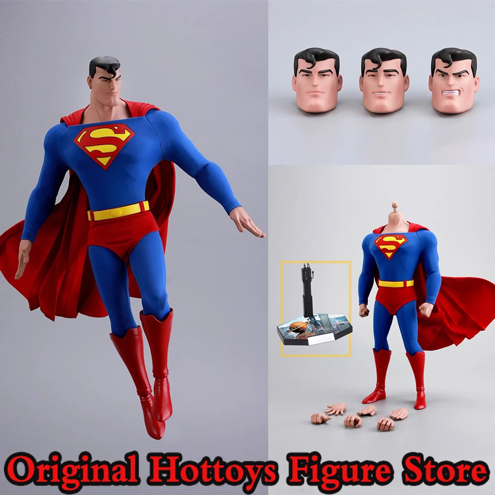 HERO TOYS P01/P02 1/6 Scale Male Soldier Head Carving Superman Body Accessory Manga Version Fit 12-inches Action Figure Model