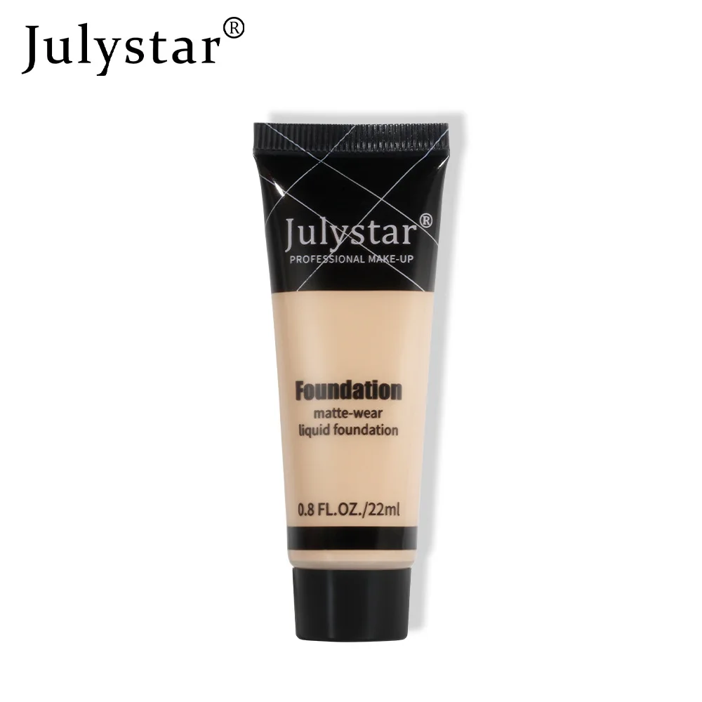 Julystar Waterdichte Concealer Gezichtsmake-Up Foundation Zwarte Oogcirkels Die Vloeibare Foundation Oliecontrole Zweetpreventie Bedekken