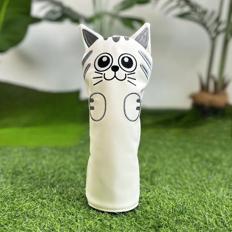 The Cute Cat Golf Club Cover Is Made of Waterproof and Durable Materials, Providing Better Protection for the Golf Club image 4