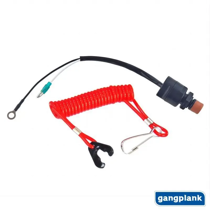 Promotion 6E0-82575-00/01/02 689-82575-00/01/02/03 for Yamaha Outboard Emergency Shutdown Switch Pull Rope Key Flame-out Switch