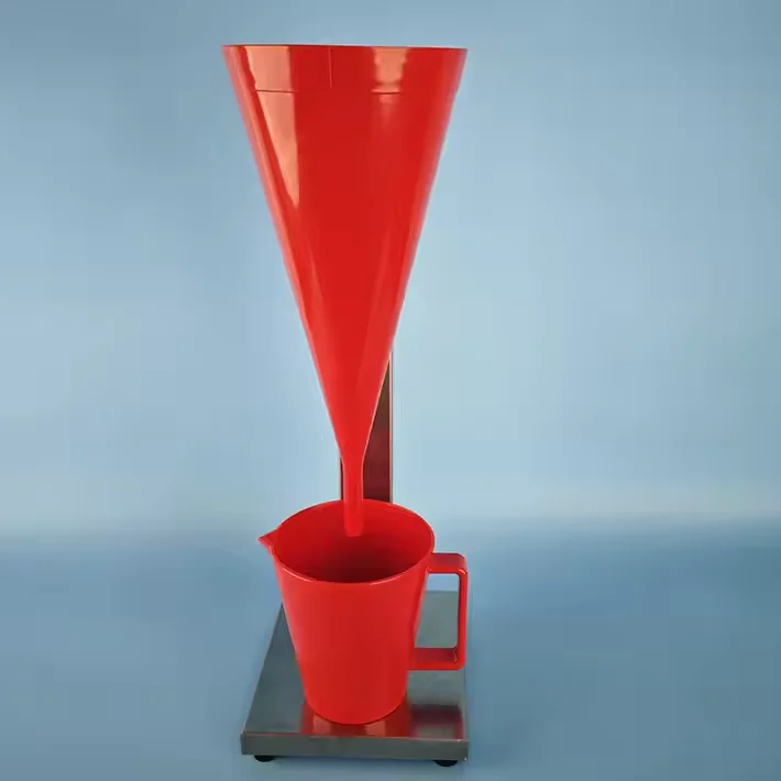 Electronic Funnel Viscometer  Mud Test Kit for Drilling Fluids API MARSH PLASTIC FUNNEL VISCOMETER