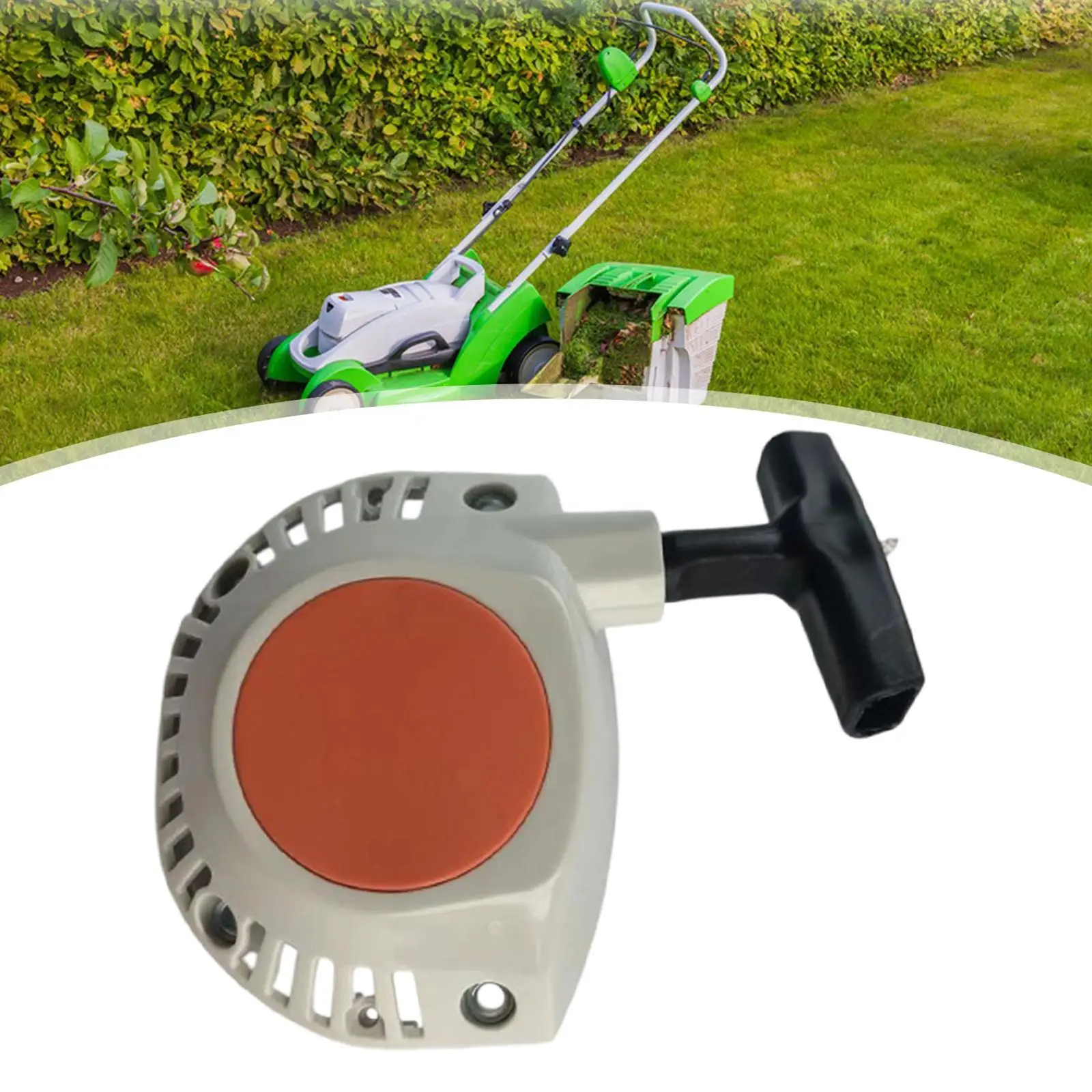 

Recoil Starter Pull Start Garden Equipment Easy to Install Replaces Spare Parts Sturdy Mechanism FS240 FS260 FS410 FS460