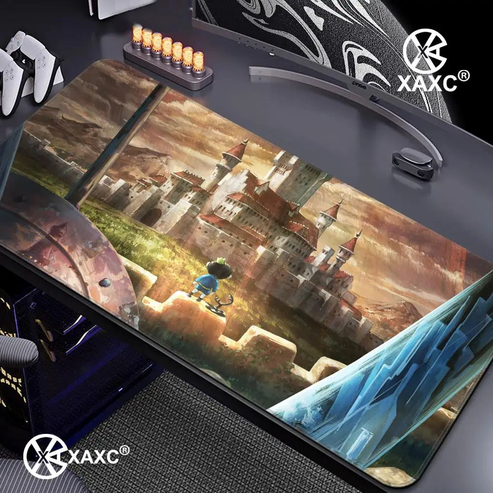 

Ranking Of Kings Anime XAXC Mouse Pad large keyboard mouse desk pad non-slip rubber gaming mouse pad laptop mouse carpet