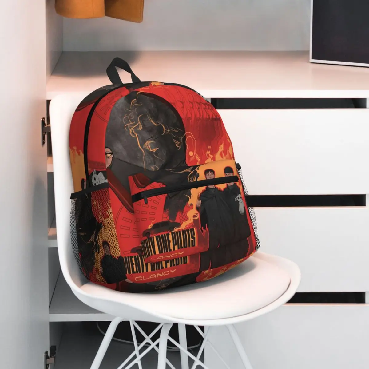 Twenty One Pilots Backpack Daypack Large Capacity Kids BookBag School Bag Shoulder Bags for Men Women