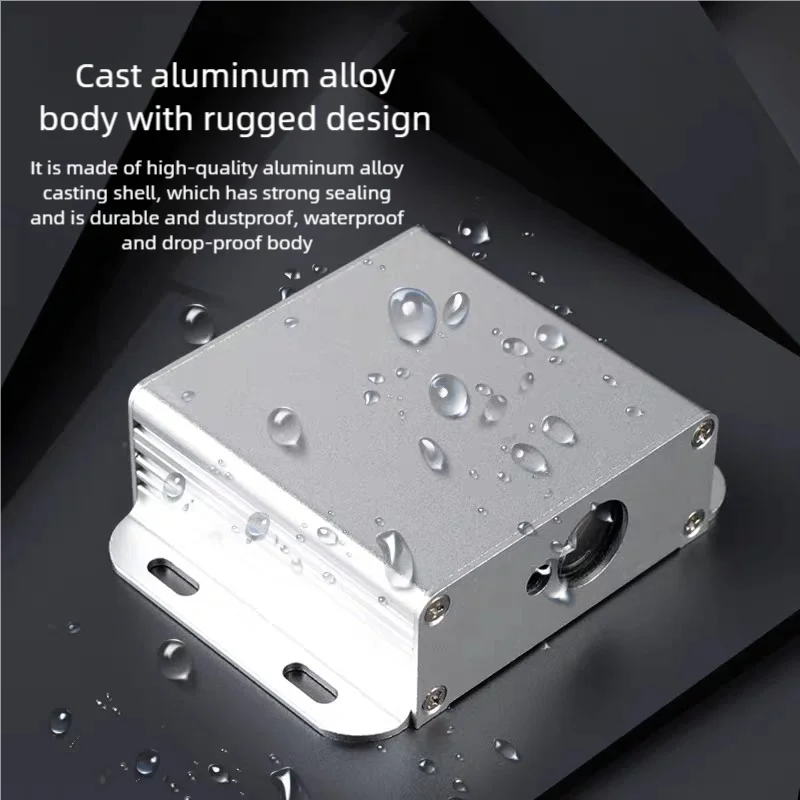 2PCS Laser Rangefinder Sensor Industrial Module High-Precision 4-20Ma.0-10V Analog TTL/485 With Display Screen