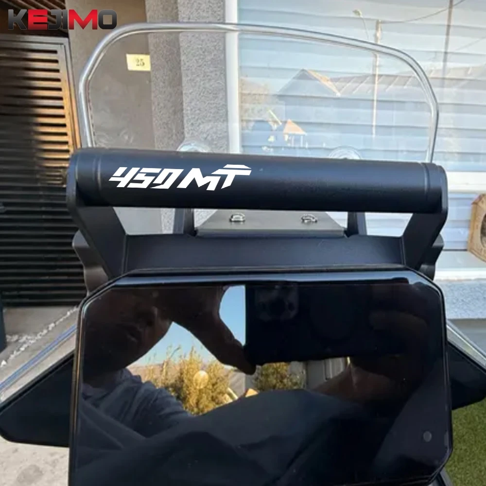 

Fit FOR CFMOTO 450 MT 450 MT450 mt 450MT 2024 2025 2026 Motorycle Mobile Phone Holder GPS Navigation Mounting Extension Bracket