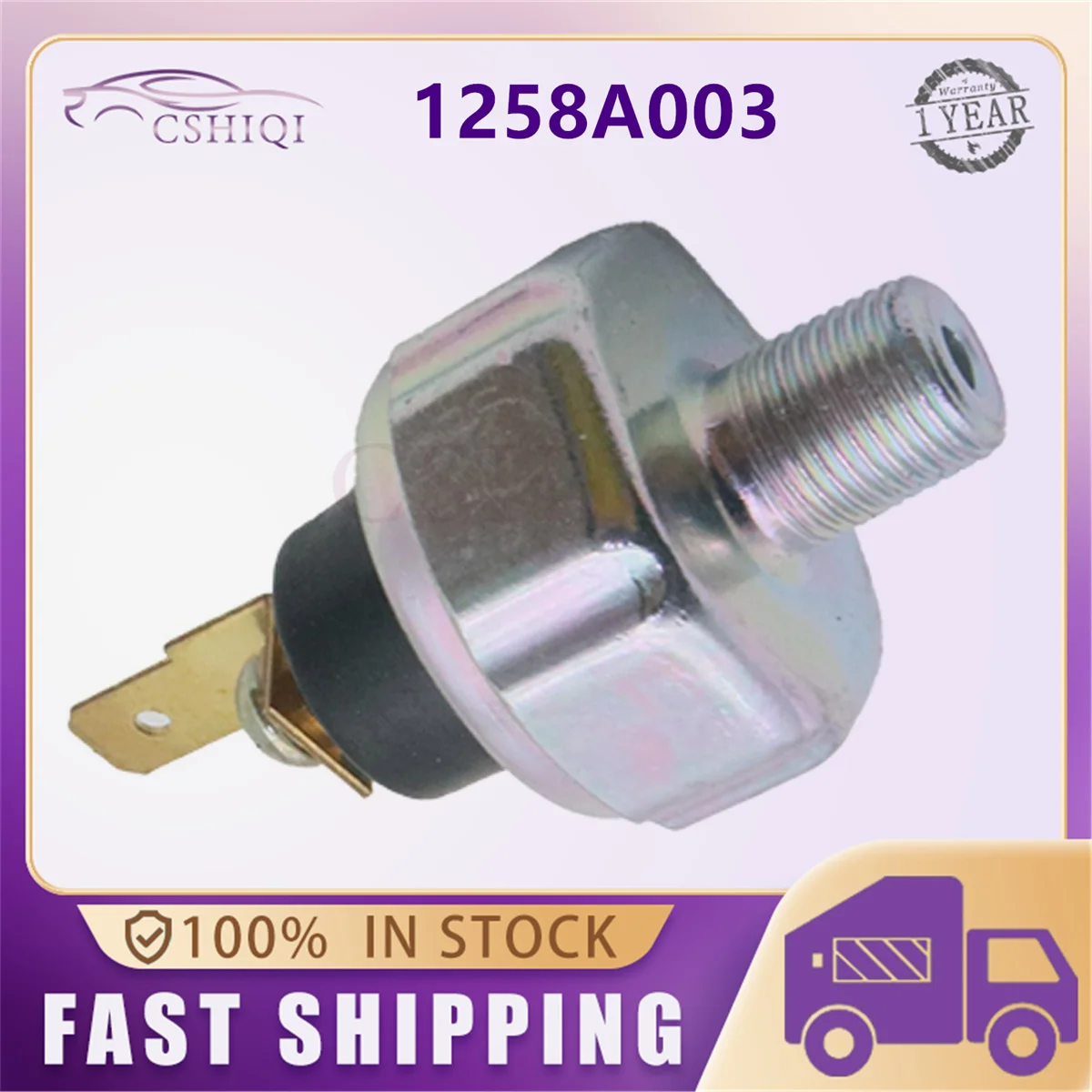 

1258A003 Engine Oil Pressure Sensor Switch For Mitsubishi Outlander 3000GT Mazda 2 MX-3 Hyundai Dodge Lexus MD1389914 MD001483