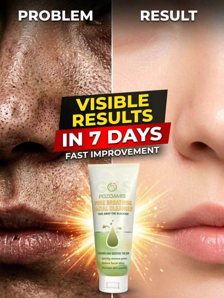 Korean Facial Cleanser for Enlarged Pores