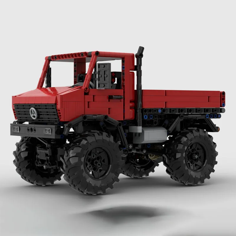 

1048 шт. радиоуправляемые автомобили Unimog U437 радиоуправляемая модель подробная Moc Diy образовательная модель строительные блоки игрушки на день рождения подарок для радиоуправляемых энтузиастов