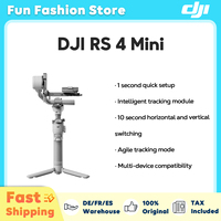 DJI RS 4 Mini Gimbal Stabilizer for Camera 2kg/4.4lbs Payload Intelligent Tracking Camera Gimbal Native Vertical Shooting New