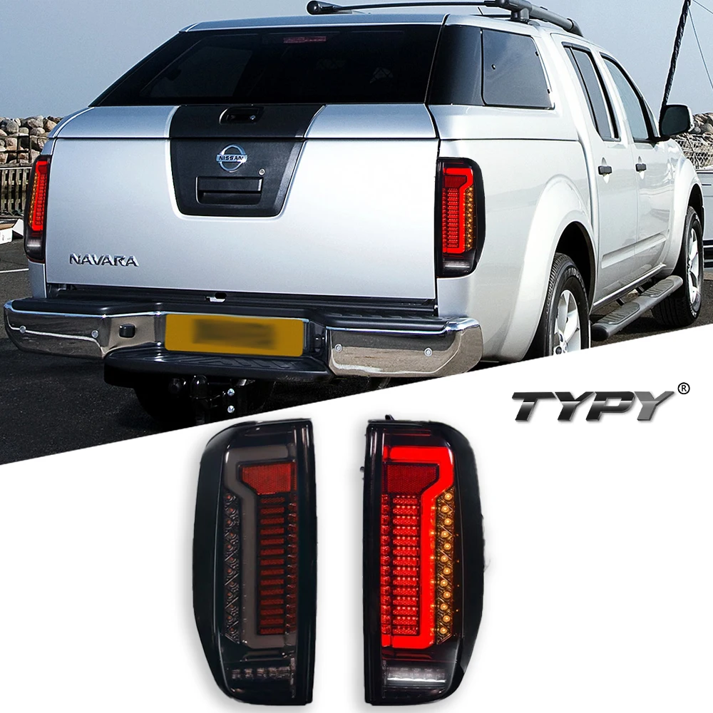 

TYPY Car For Nissan Navara D40 Frontier 2005-2015 Upgrade Modified to New DRL Dynamic Turn Signal LED Taillight Auto Accessories