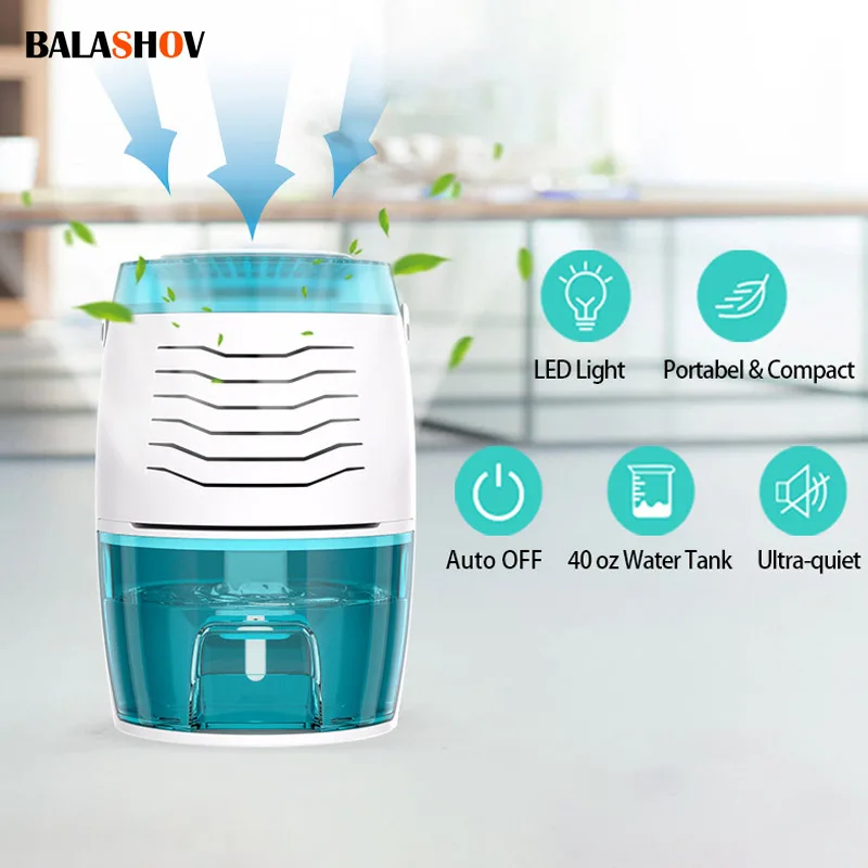 Mini Dehumidifier Household Bedroom Dehumidification Wardrobe Dehumidification Dryer Household Small Dehumidifier220V/110V