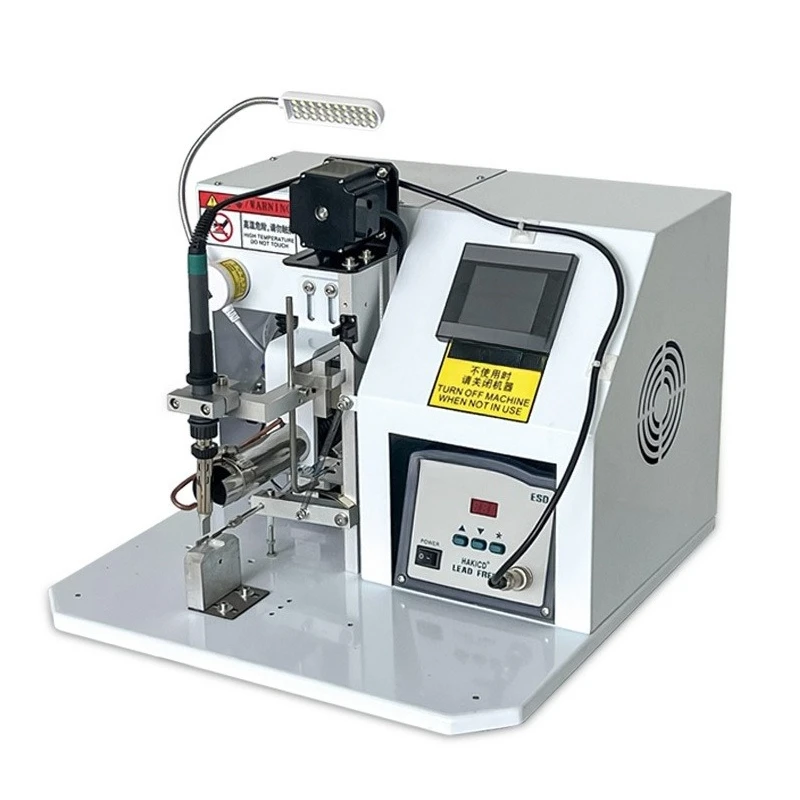Automatic aviation plug soldering machine male and female head automatic welding machine line