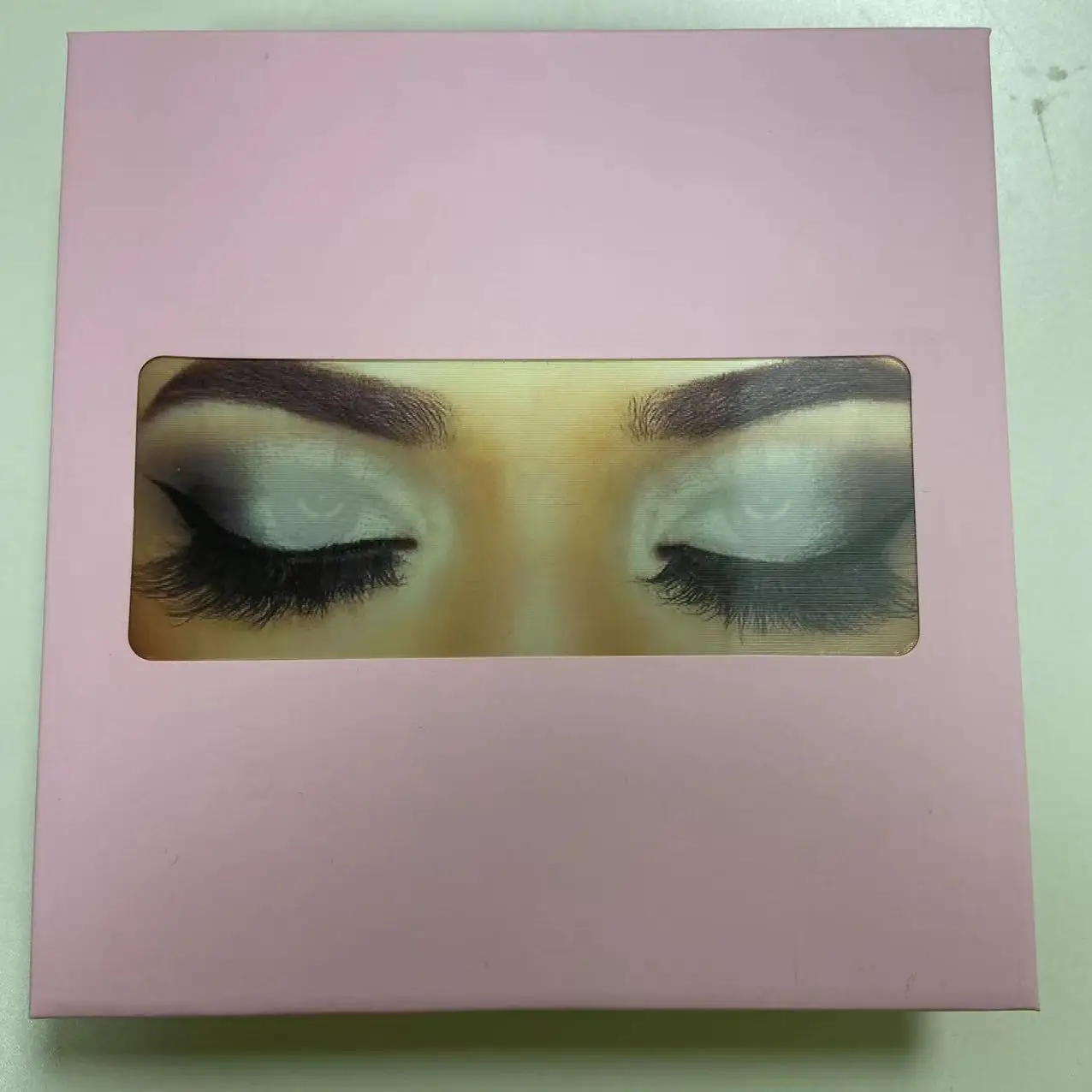 3 Pairs Eyelashes Box Package Can Put Tweezer Lashes Glue Big Lash Box New Design Empty Lash Book