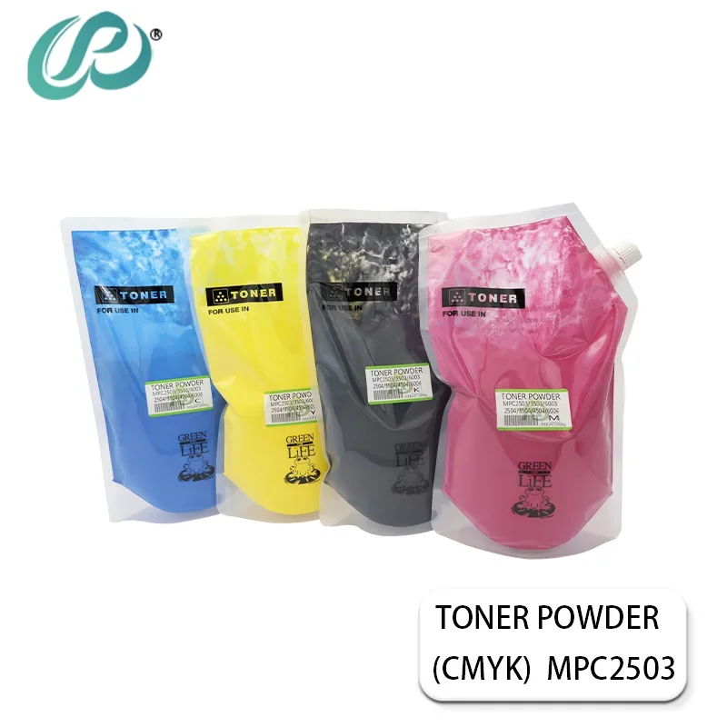 

MPC2503 Toner Powder for Ricoh Aficio MPC2503 MPC3503 MPC6003 MPC2504 MPC3504 MPC4504 MPC6004 Toner Cartridge 4pcs