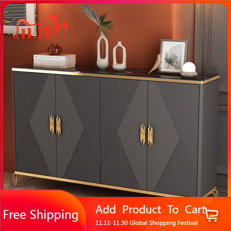 Luxury Nordic Shoe Shelf Organizer Mobile Living Room Hidden Bedroom Shoe Shelf Slippers Vertical Archivadores Salon Furniture