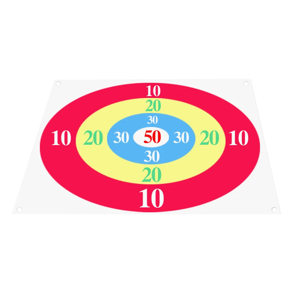 โยนเกมเป้าหมายดิสก์ของเล่นที่เป็นประโยชน์กระสอบทรายเด็กกีฬาของเล่นกลางแจ้งเกมกระดานการพิมพ์ผ้า