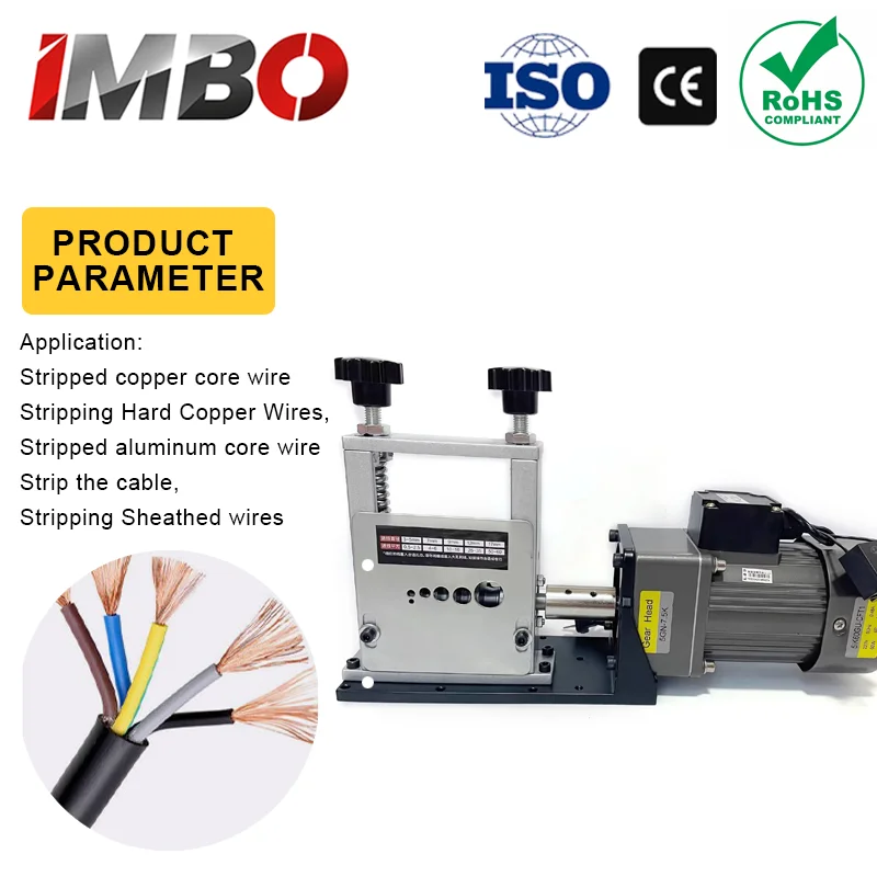 Automatic small Electric Wire Stripping Machine 6-hole 5-rail Scrap Copper Cable Peeler Time-saving Labor-saving Stripping Tool