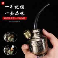 Multi-functional Cigarette Ash Bin Factory Direct Sales Thick Medium Thin Cigarette Ash Tube Universal Filter Pipe