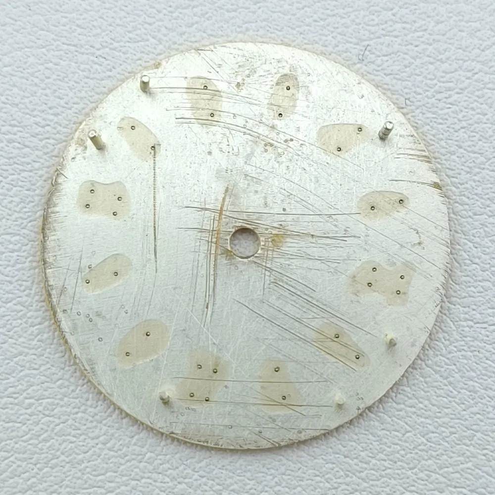 قرص تقويم بقطر 28.5 ملم، تقويم متعدد الألوان، قرص مجاني، أزرق وأخضر BGW9، عقارب مضيئة تناسب حركات NH35/8215/2836