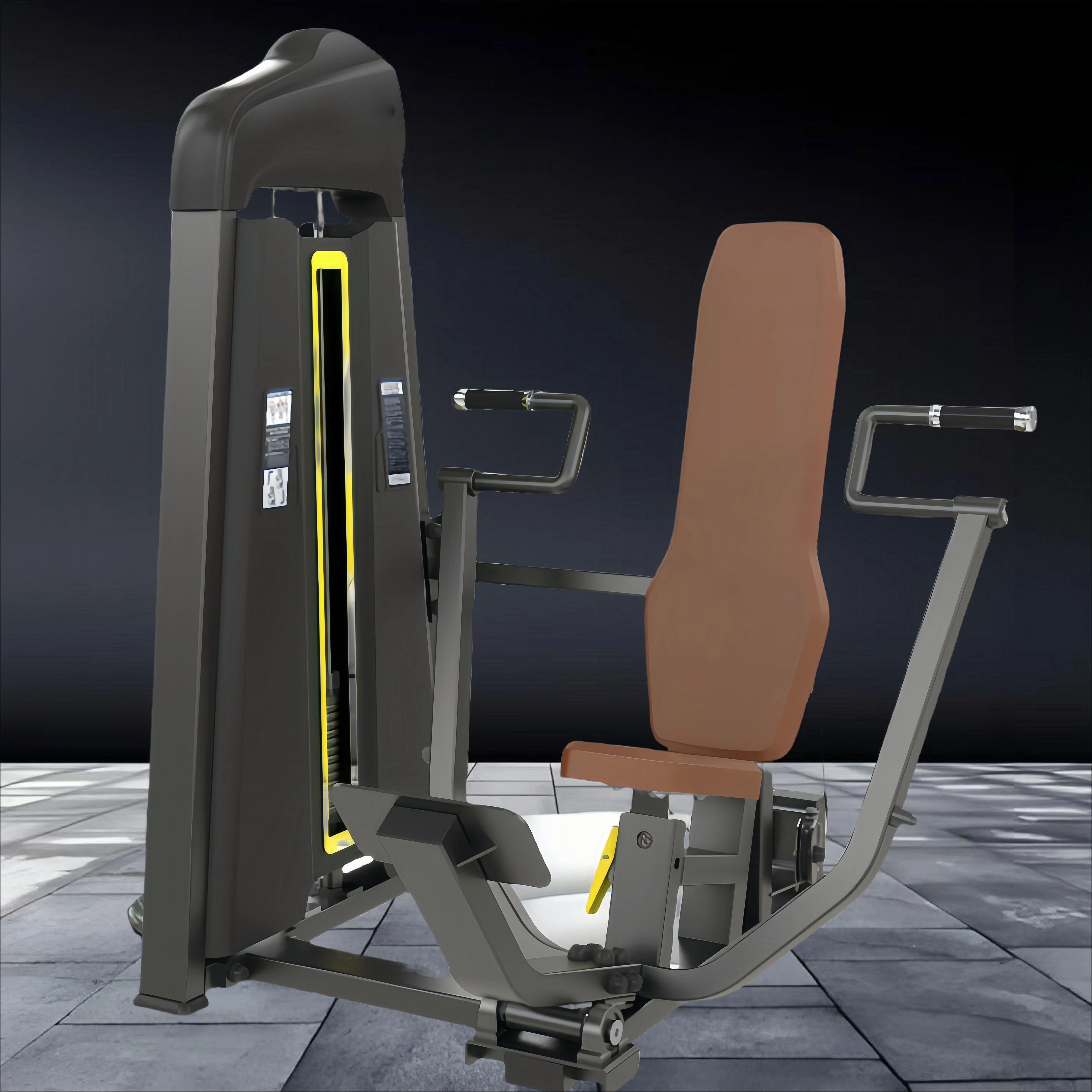 Commercial Fitness Seated Vertical Chest Press Machine Gym Equipment for Body Building Chest Strength Training