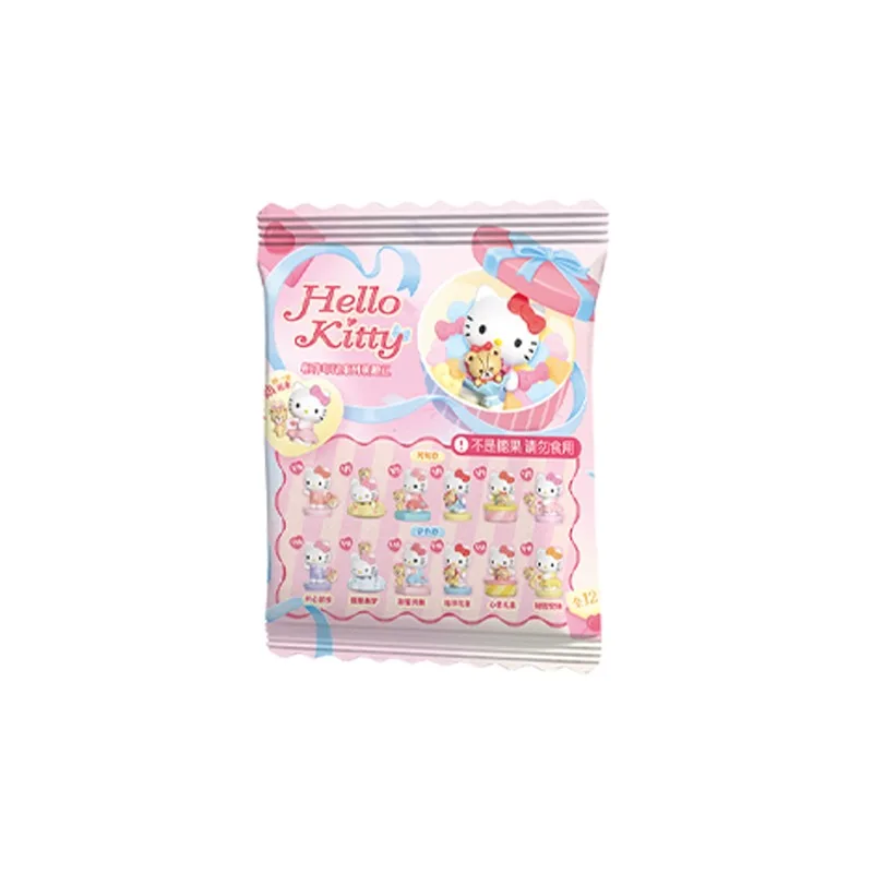 Moetch Sanrio Hello Kitty Serie de Colección Sorpresa: Figura de Anime de Frijol Adorable, Modelo de Muñeca, Adornos Coleccionables