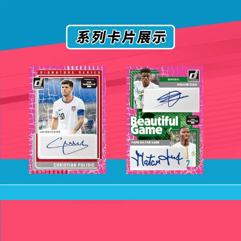 Panini 2026 Donruss Road To FIFA World Cup Messi Cristiano Ronaldo Collection Card Periphery Boy Surprise Gift Rare Toy