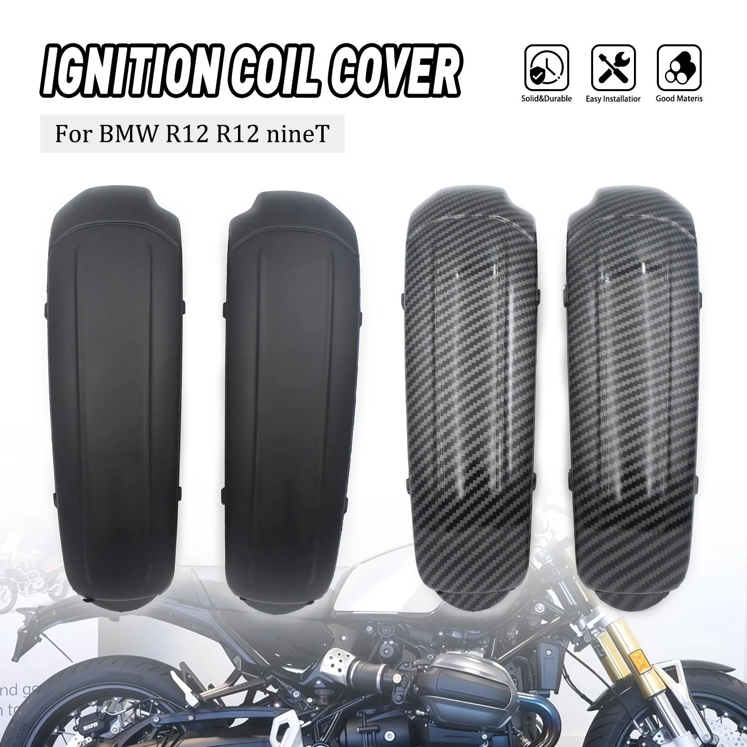 

For BMW R12 R 12 nineT 2024 2025 2026 Engine Cylinder Head Guards Motorcycle Ignition Coil Spark Plug Cover Accessories