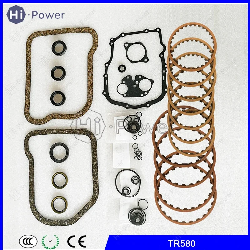 

TR580 CVT Automatic Transmission Overhaul Repair Kit Friction Plate Gaskets for Subaru Gearbox Discs Oil Seal Ring Kit