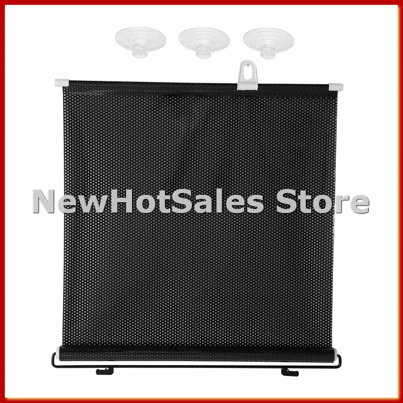 

Sunshade Roller Blackout Suction Cup Blinds Curtains for Living Kitchen Office Car Window Free-Perforated Curtain A-ABFB