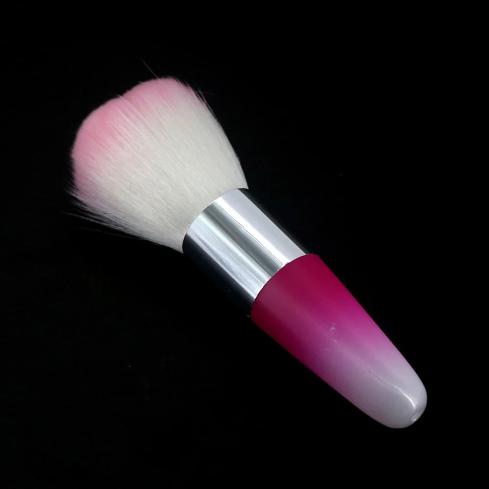 

2 Pcs Dust Brush Blush Makeup Brushes Cosmetics Powder Nail Cleaner Art Manicure