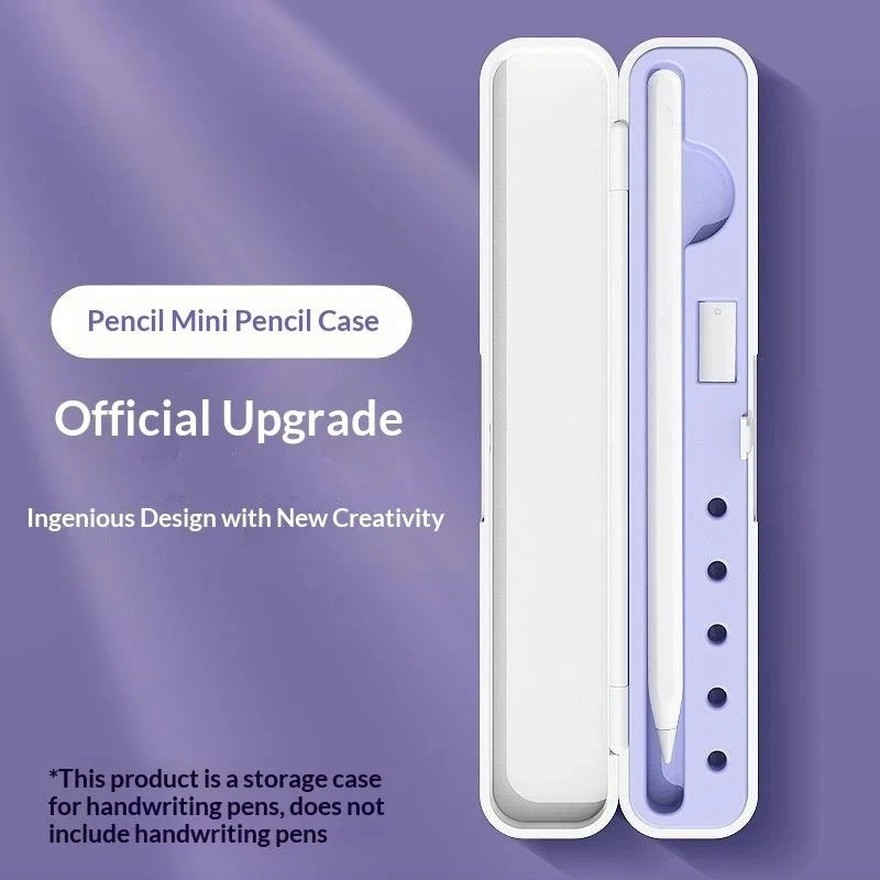 Portable ABS Silicone Storage Box For Pencil Nib Holder Stand Protective Cover For Pencil