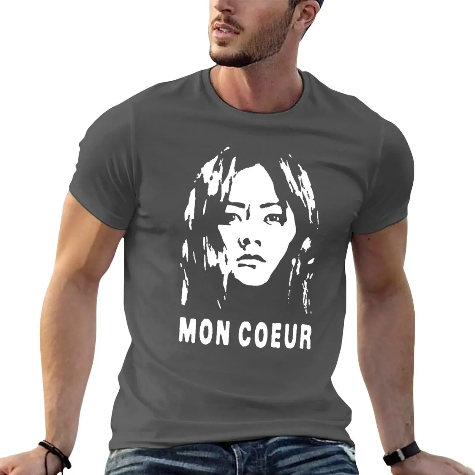 New KIMIKO. MON COEUR. THE BOYS. WHITE. T-Shirt new edition t shirt anime quick-drying t-shirt plus size tops sweat shirts, men