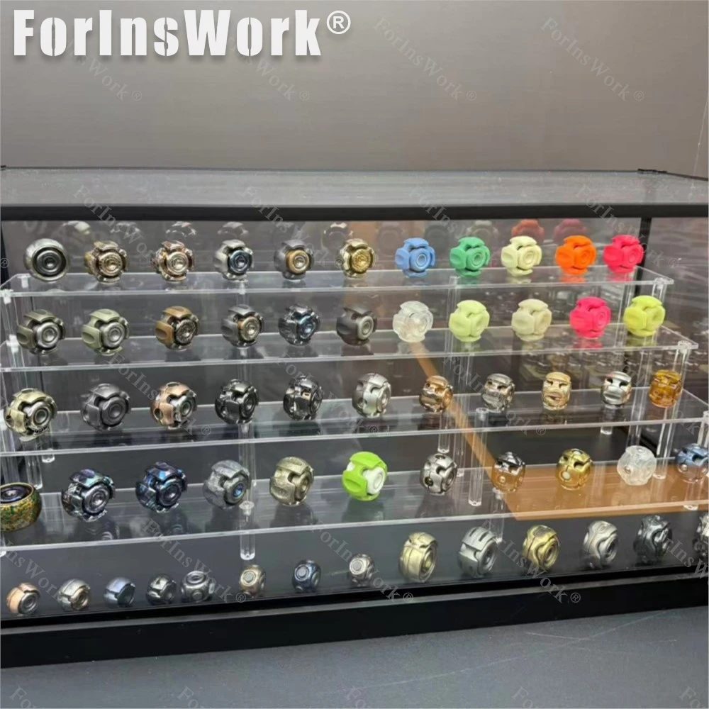 SHANGHAI EDC SHOW LAUTIE Dragon échelle cuivre damas NOIZ Fidget Spinner doigt décompression jouets pour adultes Collection