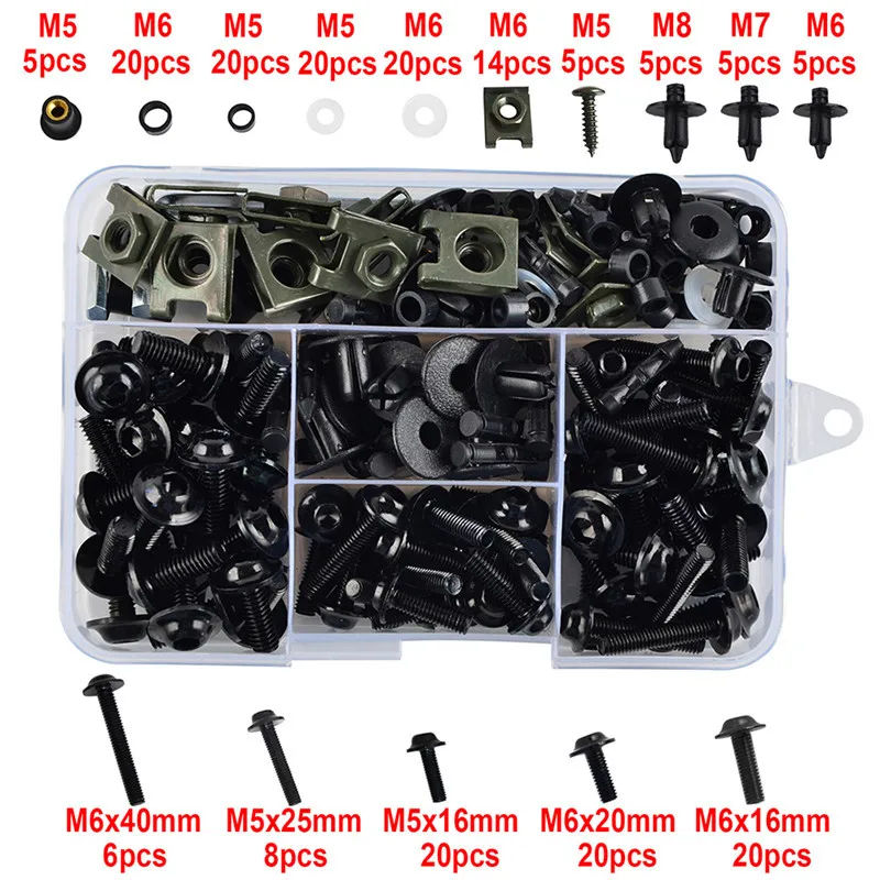 Fairing Bolts Screws Kit Nut Clips For Aprilia RSV4R RSV1000R RSV1000 Mille RSV 4 4R 1000R 1000 RR RSV4 R 1000RR 1100 RS 660 125